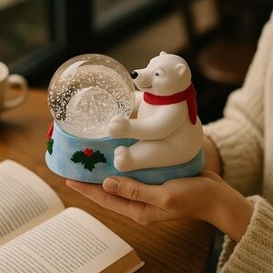 COCA Cola Snow Globe 2003 Hardees Collectable Holiday Gift Fast Shipping